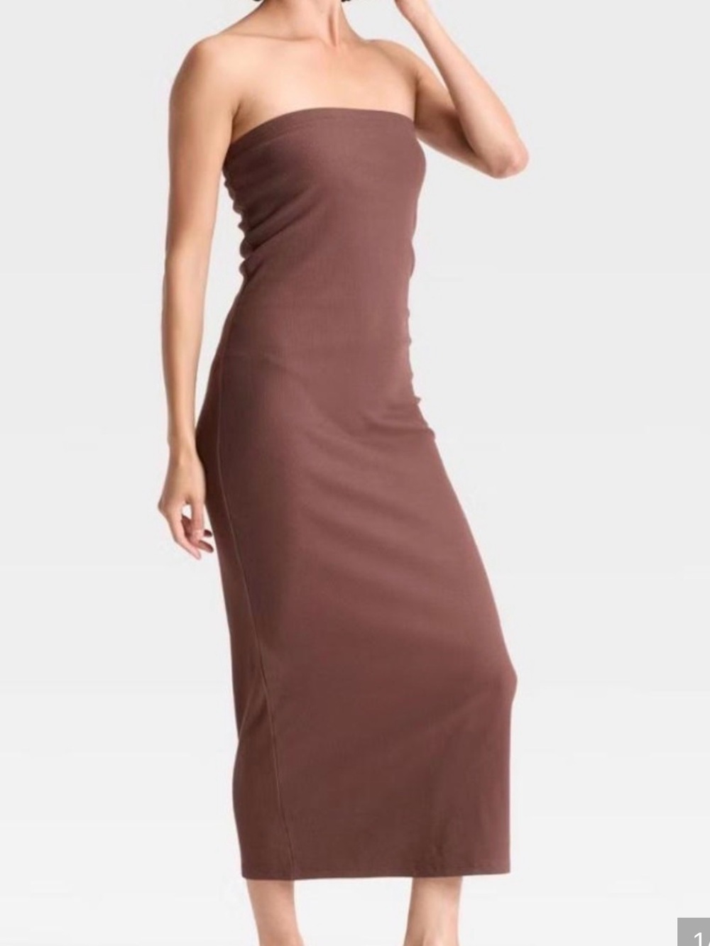 A New Day Tube Midi Dress